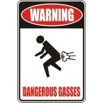 Warning Dangerous Gasses